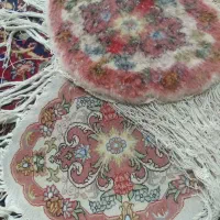 ست فرش بیضی رومیزی سه عددی