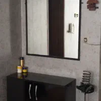 آینه و کمد دو درب
