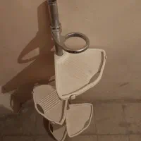 جای صابون و شامپو به همراه سبد رخت چرک