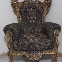 مبلمان فرش کناره تابلو فرش میز عسلی سلطنتی