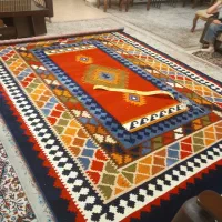 گلیم فرش اکبند ستاره کویر یزد