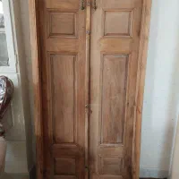 درب چوبی قدیمی عتیقه