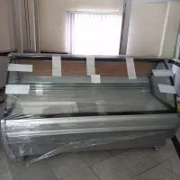 یخچال۲متری پلمپ گارانتی دار الکترواستیل شیشه خم