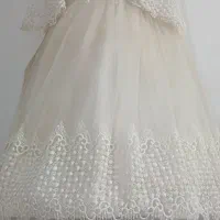 پیراهن عروس دخترانه.