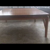 میز مبل چوب مربع