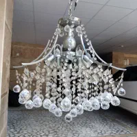 لوستر آویز ۱۲ شاخه سالم