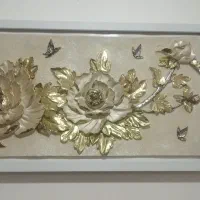 تابلو گل برجسته