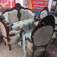 مبل سلطنتی فرحی  تمام چوب راش