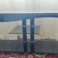 میز تلویزیون شیشه ای