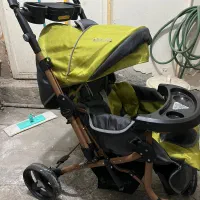 کالسکه نو سالم هم برا دختر هم برا پسر