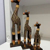 زرافه چوبی خارجی