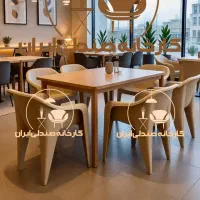 میز و صندلی پلاستیکی مدل سئول نهارخوری و غذا خوری