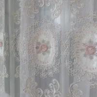 پرده پذیرایی خامه دوزی