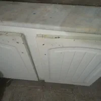 کابینت آهنی  دو در با سنگ