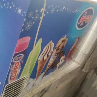 ۲ عدد یخچال فریزر بستنی دومینو موتور فابریک
