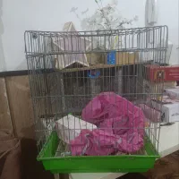 قفس  پرنده با لوازم کامل