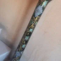 گلدان طلاکوب بزرگ همدان