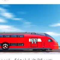 دو عدد بلیط قطار چهار تخته مشهد ۲۱ ام
