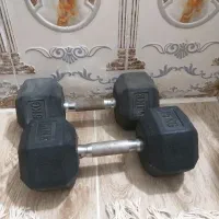دمبل 15  کیلویی