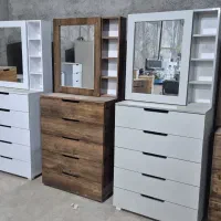 آینه ریلی با دراور