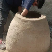 تنور گلی سنتی ساخت فروشی