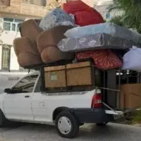 حمل بار باربری با وانت کرایه منصفانه کارگر۲۴ساعته