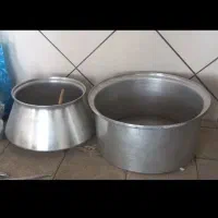 قابله ، دیگ ، تشت ، آبکش ،کفگیر ملاقه