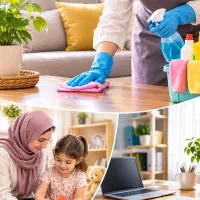 آماده همکاری ساعتی و پاره‌وقت در امور منزل