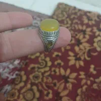 انگشتر نقره شرف شمس رکاب دست ساز