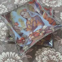ظرف میوه خوری دو تیکه