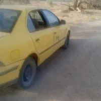 تاکسی سمند زرد مدل ۸۳ تمیز