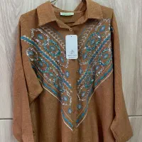 تونیک گلدوزی شده ترک