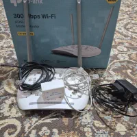 مودم adsl تی پی لینک بسیار  کم کار و نو