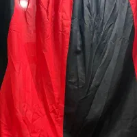 پرده کتان کنفی دو رنگ
