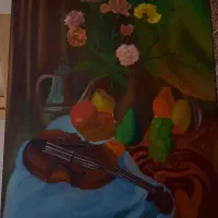 تابلو نقاشی رنگ روغن