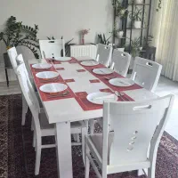 میز غذا خوری ۸ نفره