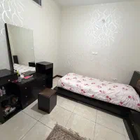 سرویس تخت خواب یک نفره به همراه تشک و لوازم