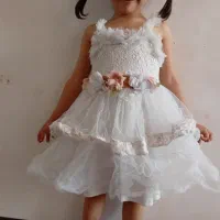لباس عروس بچگانه ۵عددفروشی