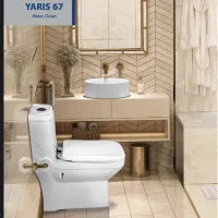 انواع(توالت فرنگی)برند لوکس مروارید