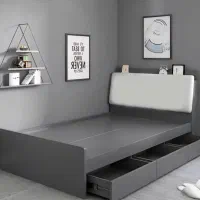 تخت دو نفره یکونیم و یک نفره مدل پرنیا سایز