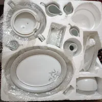 سرویس چینی ۱۲ نفره طلاکوب