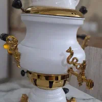 سماور گازی و قوری