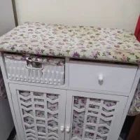 میز اتو و چرخ خیاطی کم کار