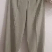 شلوار بگ سبز ۵۵۰ مانتو ۴۰۰