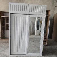 کمد لباس درب ریلی مدل کاپرا (پازلی سفارشی)