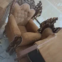 مبل هفت نفره تقریبا سالم