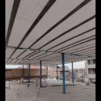 اجرای سقف اسکلت