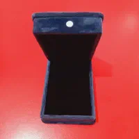 جعبه طلا و جواهر مخملی