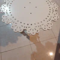 میز سفید ام دی اف