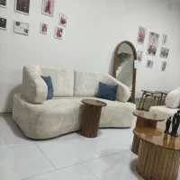 مبل جدید راحتی مکانیزه با پارچه تدی